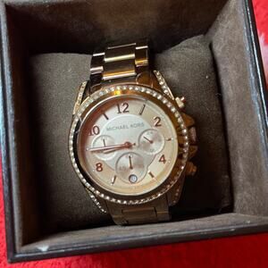 Michael Kors Blair Rose Gold Analog Quartz Watch